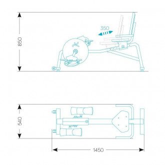 Акватренажёр Aqquatix Galaxy Aqquabike 316L в Краснодаре