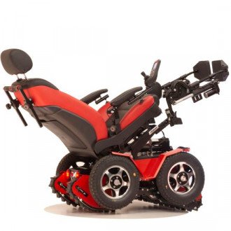Инвалидная коляска с электроприводом Caterwil GTS 4WD Lux (вездеход-ступенькоход) в Краснодаре