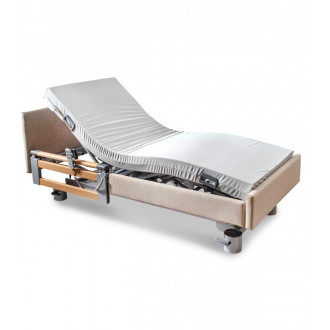 Многофункциональная кровать с электроприводом Stiegelmeyer Libra с обивкой в Краснодаре