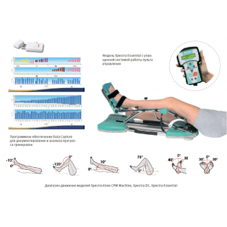 Тренажёр для пассивной разработки тазобедренного сустава Kinetec Spectra Knee CPM в Краснодаре