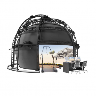 Максимальная комплектация системы с использованием купола системы 360 градусов Motek CAREN High-End в Краснодаре