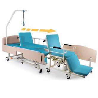 Многофункциональная кровать со встроенной креслом-каталкой Мet Integra Electro в Краснодаре