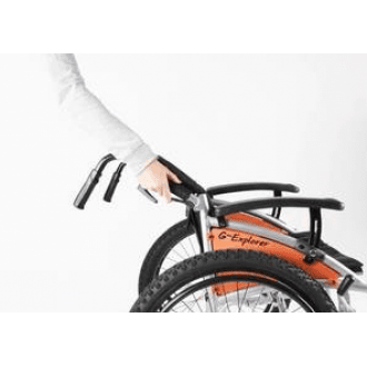 Кресло-коляска с ручным приводом Excel G-Lite Pro 24 в Краснодаре