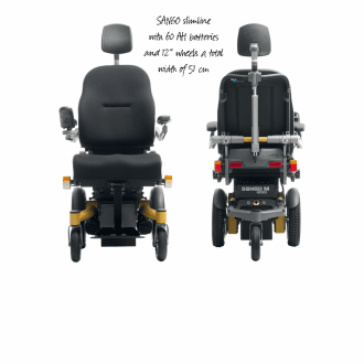 Инвалидная коляска с электроприводом Dietz SANGO Slimline в Краснодаре