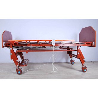 Кровать с электроприводом Belberg 6-066H, 3 функц. с ростоматом ЛДСП (без матраса+столик) в Краснодаре