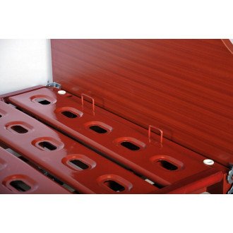 Кровать с электроприводом Belberg 6-066H, 3 функц. с ростоматом ЛДСП (без матраса+столик) в Краснодаре