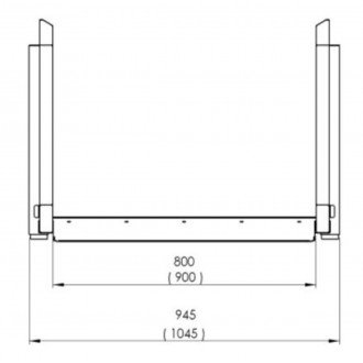 Вертикальный подъёмник EasyLift V3 (внутренний) высота подъёма: 70-1250 мм  в Краснодаре